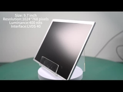9Módulo de visualización LCD TFT de 7 pulgadas con resolución 1024 * 768 400 nits Interfaz LVDS LCD automotriz